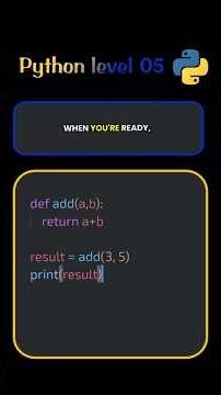 Python level five #programming #awdev_6