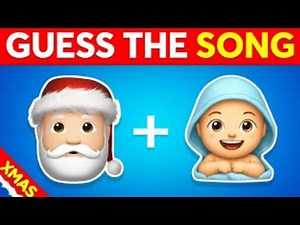 Christmas Emoji Song Challenge 🎅🎵 | Can You Guess All 50?