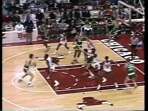 Jan 12, 1988 Bulls vs Celtics highlights