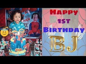 BJ's 1st Birthday Celebration 🎂