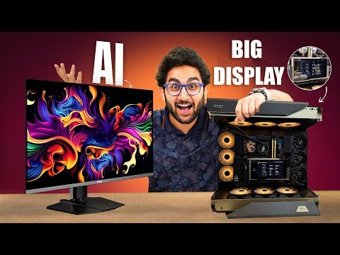 RTX 5090 with a Massive Screen – PC Builders Must Watch !