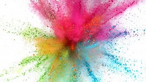 Super Slow Motion Shot Color Powder Stock Footage Video (100% Royalty-free) 1071102568 | Shutterstock