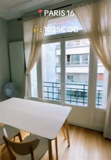 🏚️ A LOUER Beau deux-pièces meublé - 📍Rue Jouvenet, Paris 16 Situé dans un bel immeuble art déco, calme et lumineux, au 2e étage ✨ Accès à une salle de bains, d'une salle d'eau, d’une machine à laver, d'une cuisine aménagée et équipée, d’un gardien et d’un parking. Appartement tout confort 💰Loyer: 1 035€/ mois charges comprises Écrivez nous par WhatsApp sur le 33 6 74 17 33 90 Disponible actuellement ✨ #tiktokfrance🇨🇵 #francetiktok🇫🇷 #france🇫🇷