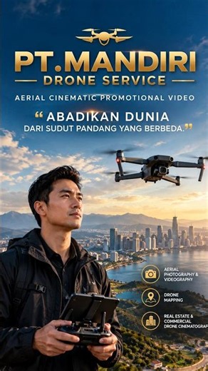PT MANDIRI DRONE SERVICE = Jasa Video AI Profesional =
