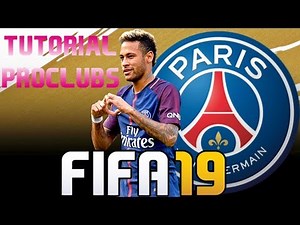 FIFA 19 - TUTORIAL FACE I Neymar JR (Paris Saint-Germain) [Pro Clubs]