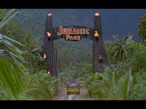 Jurassic Park gate scene