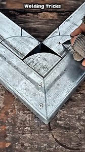 Great idea for a tricky corner connection #weldingtricks | Welding Trick