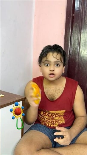 Tillu gets an ORANGE🍊😂#shorts #comedy #funny #olidavines