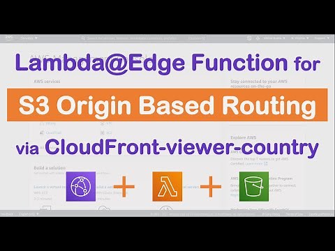 Amazon S3 Origin based routing using Lambda@Edge and CloudFront Distribution