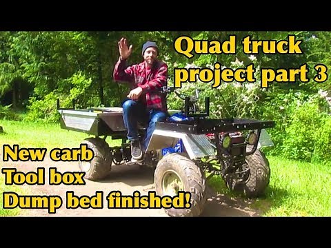 Homemade ATV quad truck part 3
