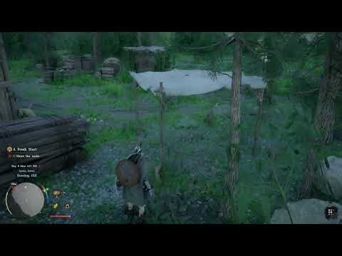 Drive in the stakes (mallet location) - A Fresh Start | Crimson Desert