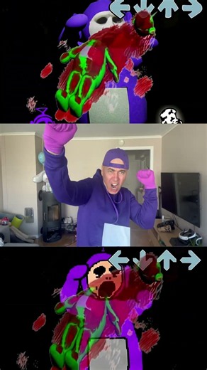 FNF nocturnal protocol Bad vs Swap vs Real Life #tinkywinky