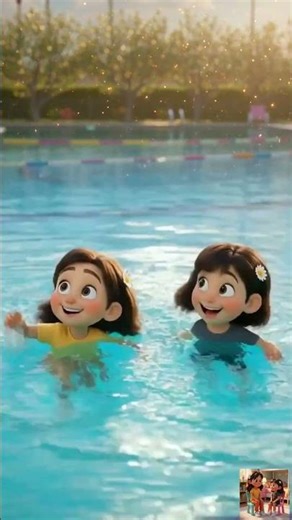 Summer Adventures in Swimming Pool for Kids I Song for kids and funny stories #cocomelon #kids #abc