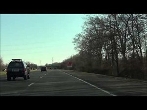 New Jersey - Interstate 295 South - Mile Marker 67-60 (4/11/15)