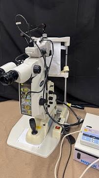 Nidek YC-1600 Yag Laser with Nidek GYC-1000 Green Laser