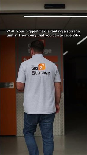 POV: You rent a storage unit that you can access whenever you want🙌🏻