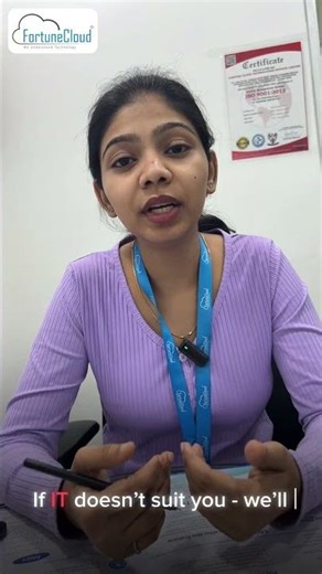 Confused about IT courses? #FortuneCloud #ITCareerGuidance #TalkToExperts #ITCourses #CareerInIT