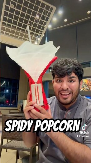 Cinemark Spiderman Brand New Day Popcorn Bucket
