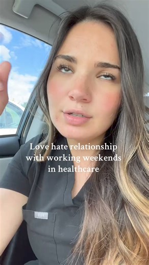 Like sign me up for doubles on the weekend honestly #nurse #nursetiktok #nursetok #nursesoftiktok #travelnurse #agencynurse #nurselife #nursememe #nursehumor #nurseprobs #longtermcare #ltc #workingmom #mom #momlife #workingmomlife #sahm | Nursehannahbh