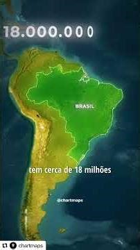 Você conhece a geografia do Brasil? @chartmaps #brasil #geografia