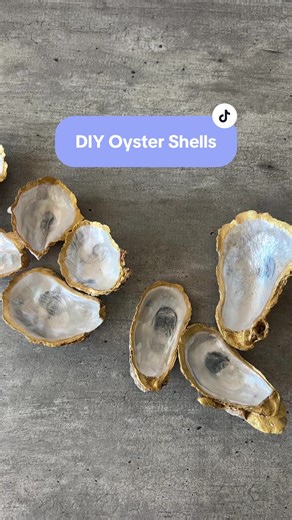 DIY Oyster Shell Dish Tutorial
