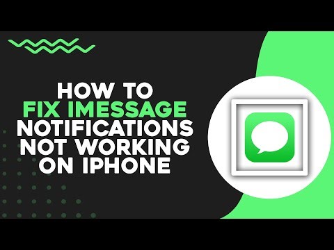 How To Fix Imessage Notifications Not Working On iPhone (Quick Tutorial)