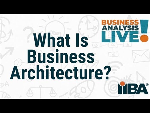 What Is Business Architecture? A Business Analysis Live Episode | BA Beyond