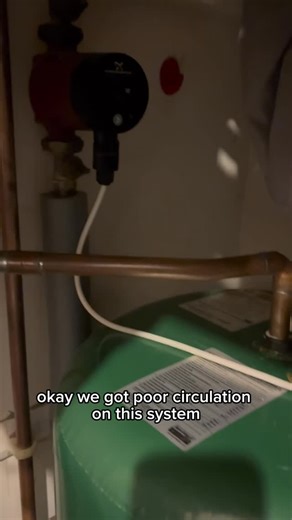 Christian Welch on Instagram: "Clearing a blocked cold feed on an open vented heating system. Follow our website link in our bio if you have issues with your heating and you live around Peterborough or Stamford #Heatingrepair #heatingengineer #gasengineer"