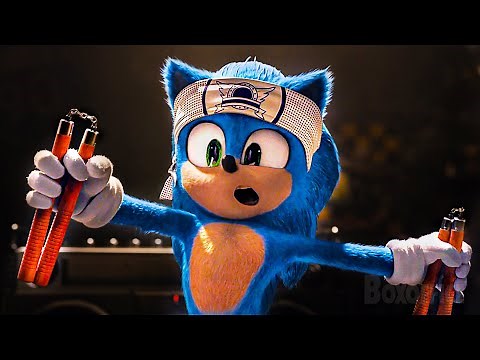Sonic sort les nunchakus | Sonic le film | Extrait VF