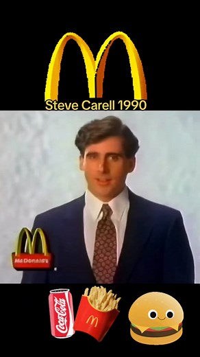 Steve Carell McDonald's Commercial from the Early 90's