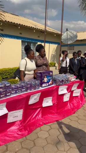 We appreciate Anna Chibaby Honde for accepting our donations towards supporting every girl child. Anna Chibaby Honde.#topfans #padeverygirlchild | B and P Study Centre