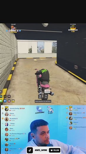 when jamie and locky lands there bike flip 🤣 #gtarp #unmatchedrp #fivem @adamz_gaming @Lockwood RP