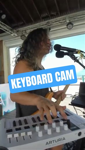Live-Looper Keyboard Cam gets Lit | #arturia #beats #livelooping #rc600 #postmalone