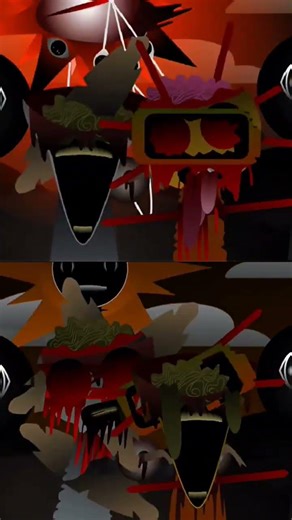 Incredibox Sprunki phase 7 ongoing onslaught but Swapped - Funbot and Mr. computer #sprunki