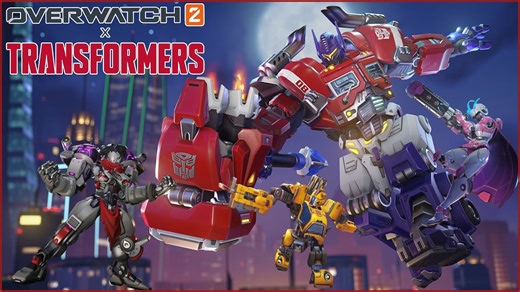 Overwatch x Transformers collab out now!