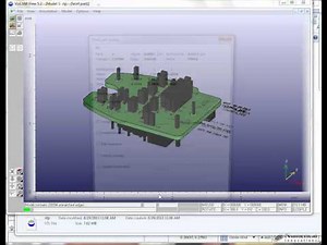 ODB++ PCB to 3D STL Conversion, view in VisCAM or Solidworks.