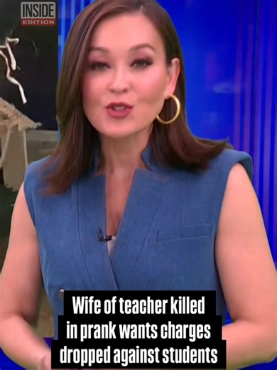 Police say students drove to the home of math teacher, Jason Hughes, to drape toilet paper around his property in what was supposed to be a good-natured prank. The teacher came out of the home and reportedly slipped on the wet ground before falling in front of a car and getting run over. Police say the students stopped and tried to help him until an ambulance arrived. The teacher was pronounced dead at the hospital. Hughes' wife said she
