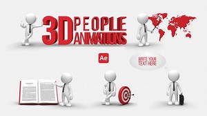 Videohive 3D People Animations 1 - 54669774 AEdownload.com