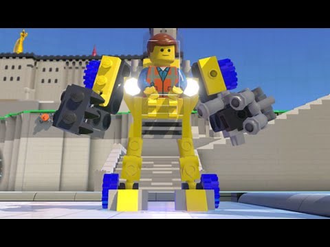 LEGO Dimensions - Emmet's Excavator/Mech Fully Upgraded - All 3 Versions (Vehicle Showcase)