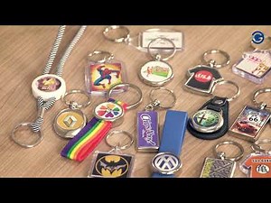 How to make keyrings with C-50 machine?
