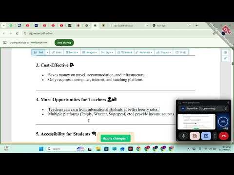 Free Demo Class | How International Teaching Websites Works?