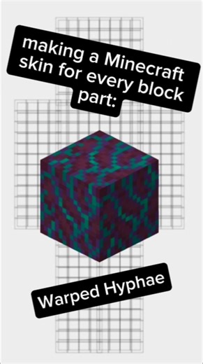 Minecraft skin for every block part:1