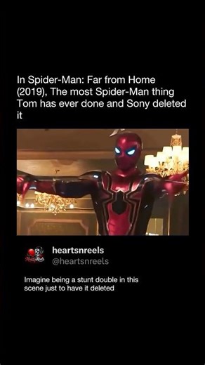 Spider-Man: Far From Home (2019) Deleted Tom Holland Scene