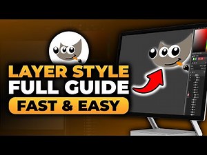 Layer Style in GIMP (BEST FULL GUIDE) | FAST & EASY | NO Yapping, To The Point! | GIMP Layer Style