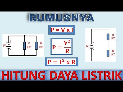 How to Calculate Electrical Power - Electrical Power Formula for Series and Parallel Circuits