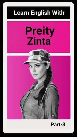 Learn English With Preity Zinta