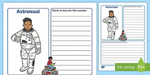 Book Week Costume Descriptions Worksheets