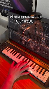 The ARP 2600 is something we will always love . The Korg engineers have redesigned one of the most iconic synthesisers ever made. Every element of the original circuitry has been replicated for musicians wishing to explore new sounds and recreate iconic ones, with advising help from David Friend, co-founder of ARP Instruments.   Shout Out to  Maestro Eternal for the clip! #Korg #KorgARP2600 #KorgARP2600M #KorgUK #KorgSynth #SynthMusic | Korg Australia | Facebook