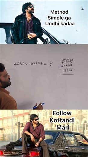 K Goud on Instagram: "Subtraction from Left to Right Trick | Mental Math for Competitive Exams Learn the fastest way to subtract numbers from left to right instead of the usual right-to-left method. This mental math trick boosts your calculation speed and accuracy for SSC, Banking, Railways, and Campus Placement exams. In this short explanation, you’ll understand how to handle place values, borrow smartly, and solve big numbers mentally without writing step-by-step on paper. Perfect for quick pr