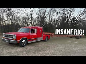 17 Years Parked… Epic Trailer Rescue For The RARE CUMMINS MINI SEMI